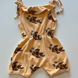 NWOT Hugo Loves Tiki Terry Playsuit